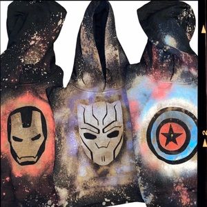 Custom Captain America hoodie size 5/6